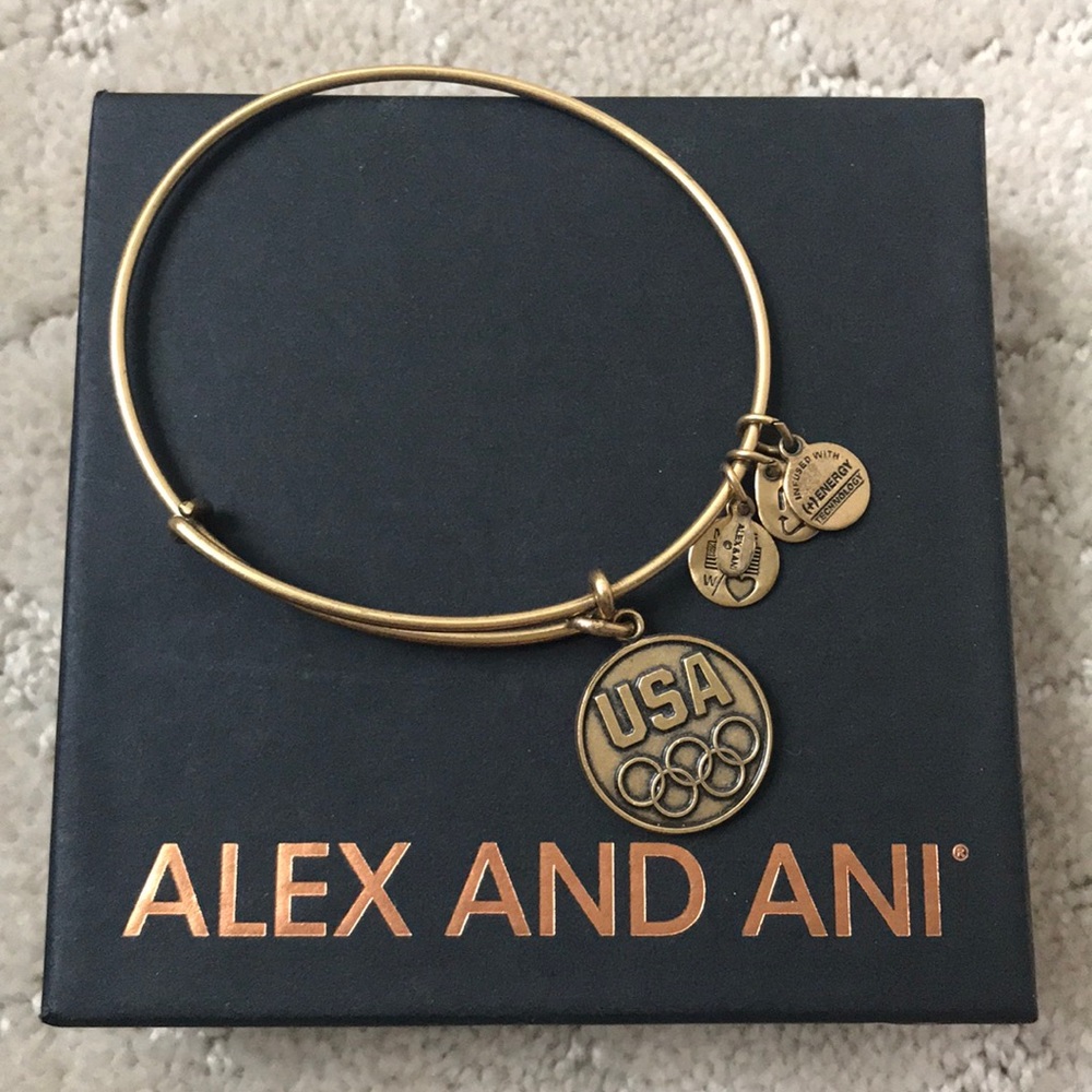 *4/$25* Alex and Ani gold bracelet